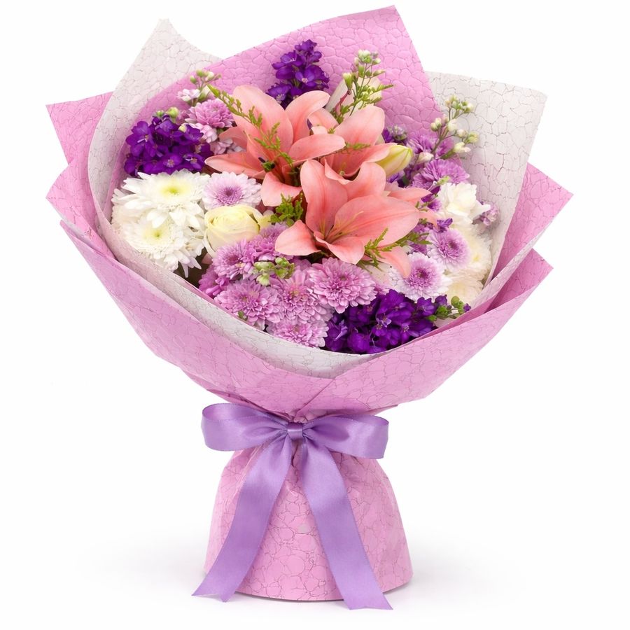 Selected flower arrangement